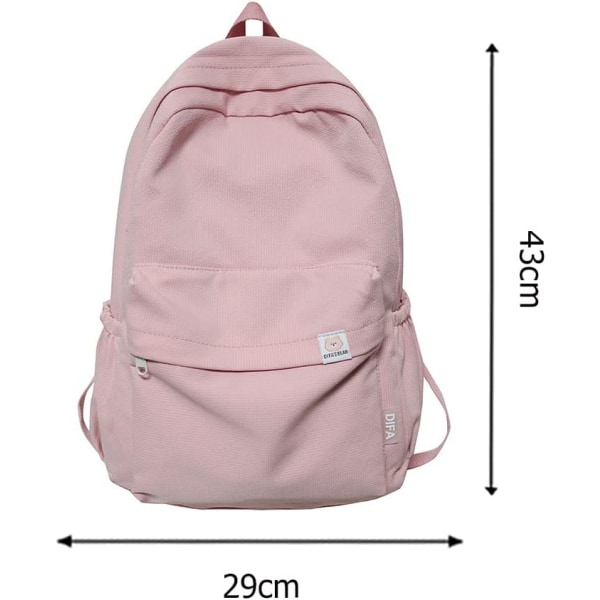 Æstetisk Rygsæk Skoleartikler Skoleartikler, Pink