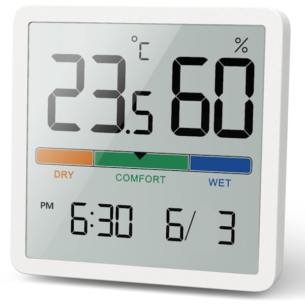 Høj nøjagtighed bærbar digital termometer/hygrometer
