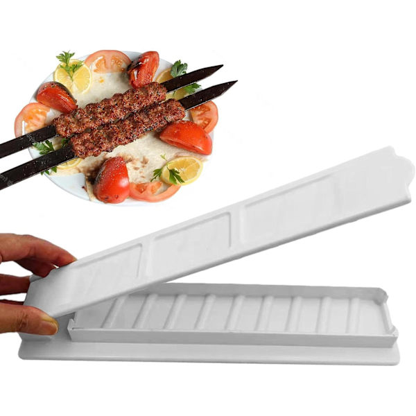 Kebab Maker Spyd, 28 cm lang pressform Kabab Maker Presse