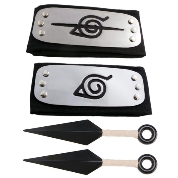 Anime Naruto Pannband Set Kakashi Mask