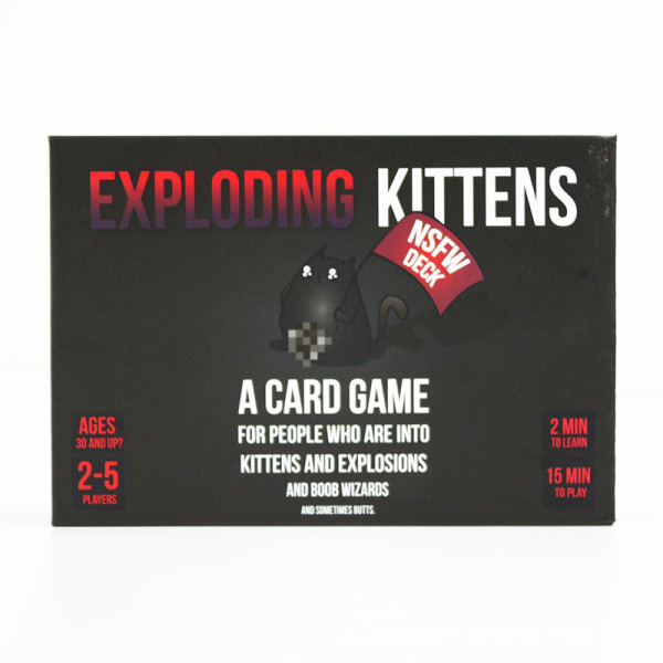 Exploding Kittens Card Game Original Edition komplett i kartong