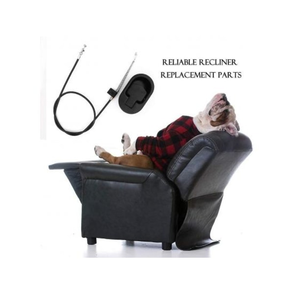 Universell dragrecliner-handtag med kabel, recliner-reservdelar