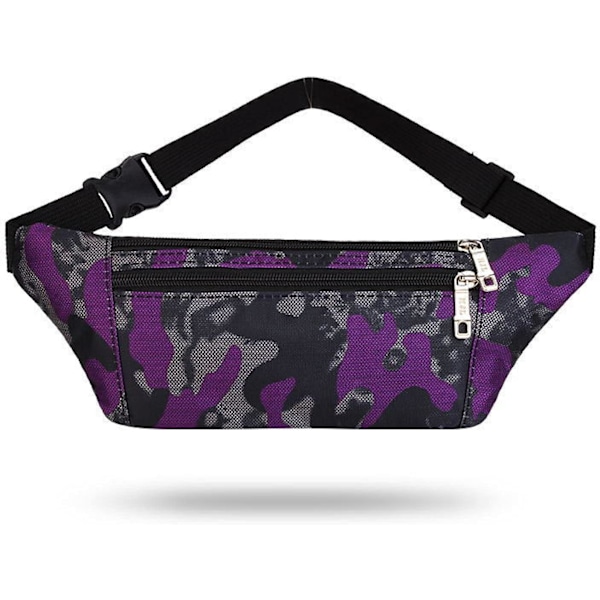 Belt Bag,Running Mobile Phone Pockets,Outdoor,Fitness,Sports,Pockets,Waterproof,Zipped Secure Waist Bum Hip Bag