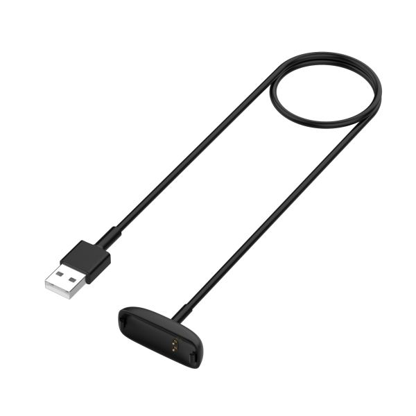 Fitbit Luxe & Charge 5 Lader - Svart 100cm