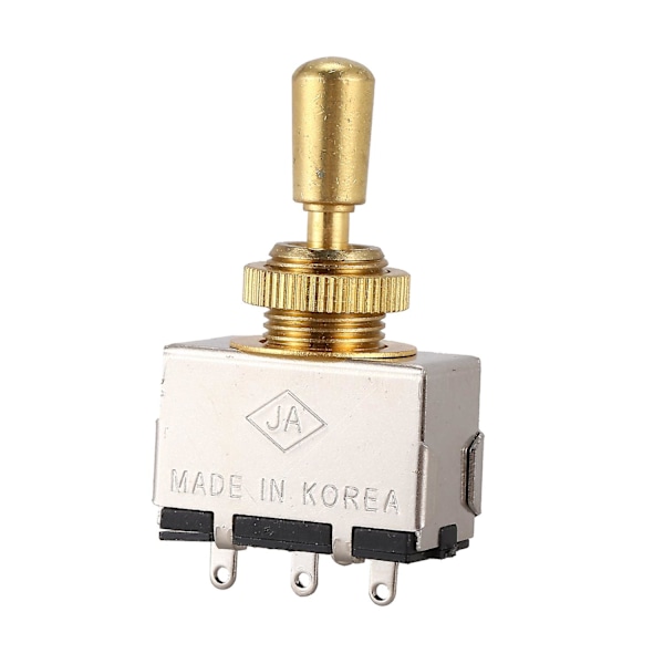 3-veis bryter for elektrisk gitar (gull)