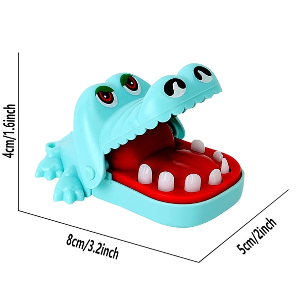 Chomping Alligator Teeth Fun Family Bordsskiva Party Kids Toy-B