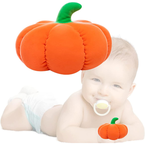 Pumpadynformad kudde Halloween dekorationskudde, mjuk leksak (25 cm)