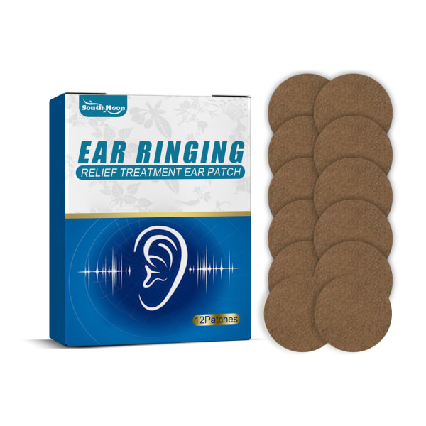 Tinnitusplaster for tinnituslindring (12 stk i en boks)