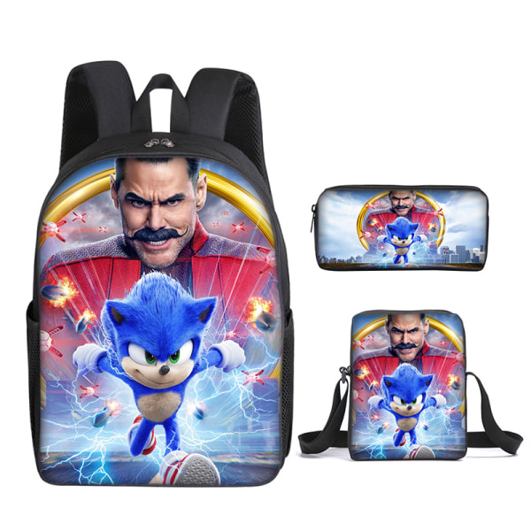 Sonic Oppilas Koulureppu Kolmiosainen