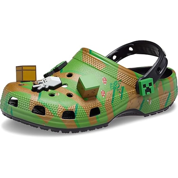 Crocs Minecraft unisex -Minecraft Elevated Clog Clog utomhusskor C10 (Inner length 165mm)