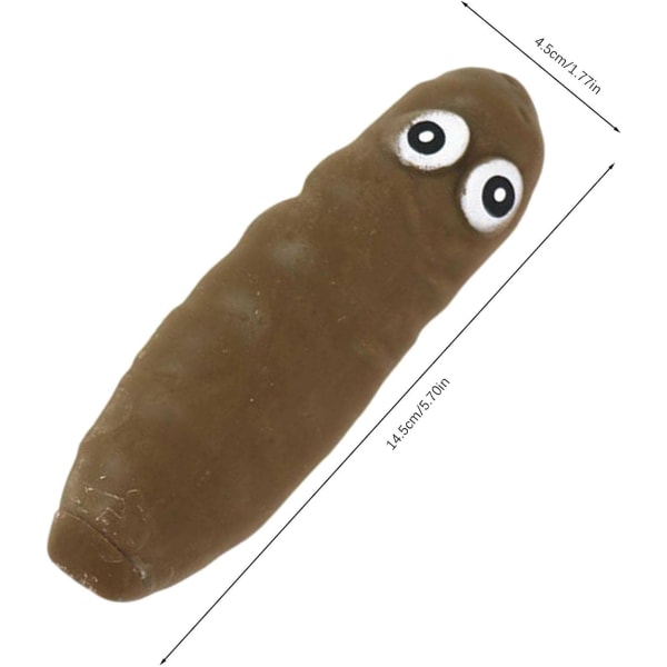 Lelut Squidgy Squishy Stretchy Poop Stress Reliever Lapsille Ja Aikuisille