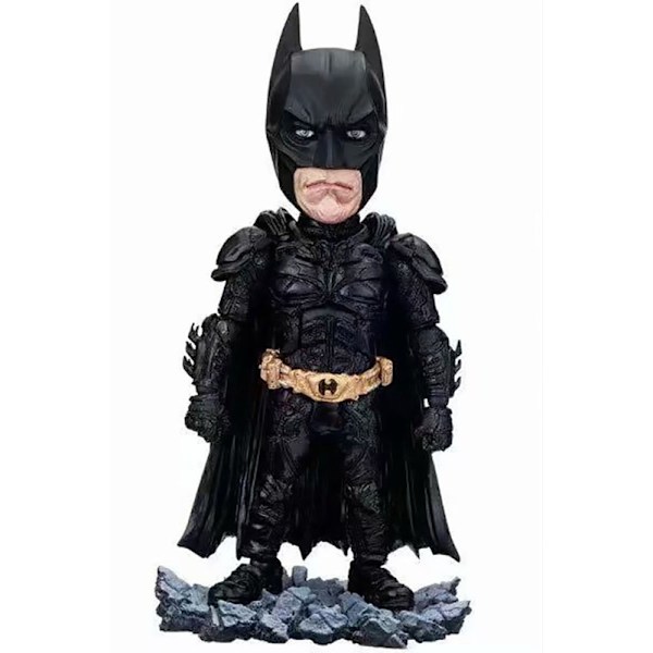 Pimeän ritarin Batman Q-version Batman-malli sisätiloihin keräilijöille