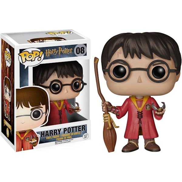 Funko!POP! Film: Harry Potter: Harry Potter Quidditch Costume Actionfigur