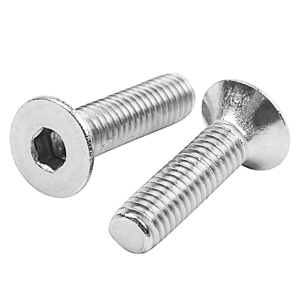 M3 X 12mm Metric Hex Socket Countersunk Flat Head Screw Bolts 50