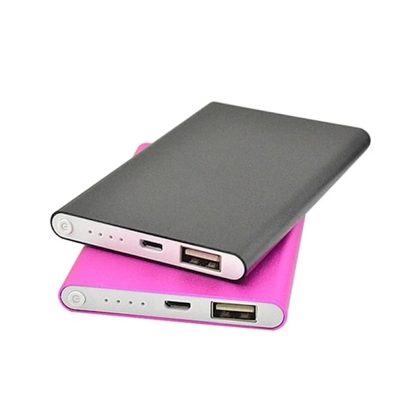 Bärbar laddare 5000mAh ultratunn legering powerbank mi super metall powerbank polymer bärbar powerbank för mobil metal 3000-5000(mAh)