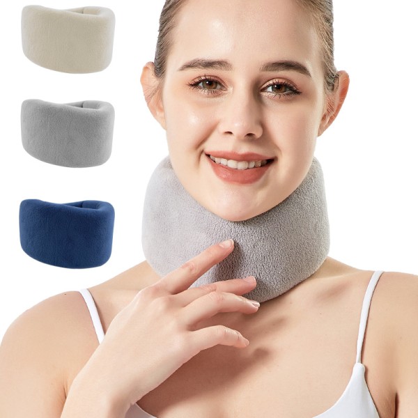 Collar Foam Relieves Spinal Pain During Sleep,Medium,Gray