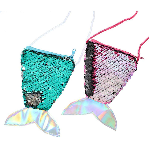 Liten Mini Myntväska Messenger Bag Crossbody Väska
