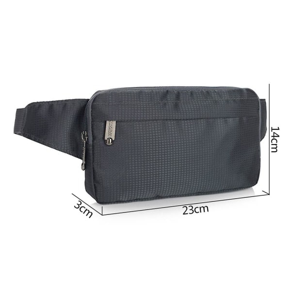 Herr Nylon Midjeväska Fannypack Crossbody