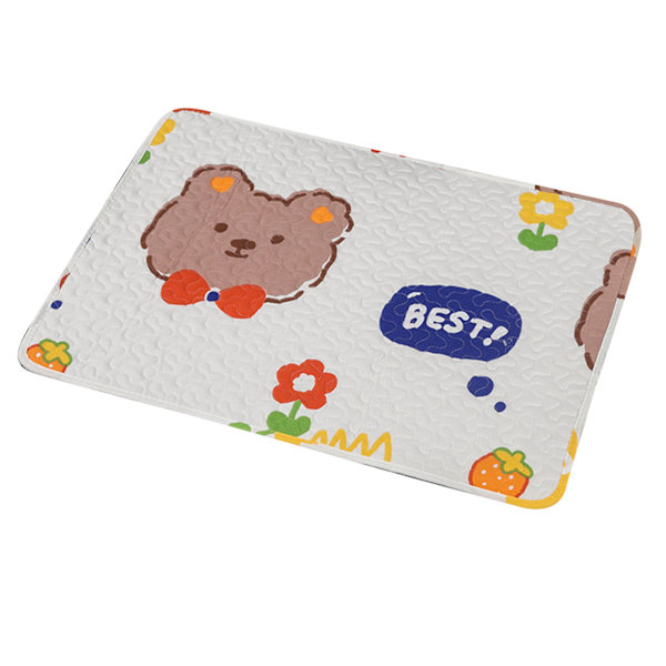 Sovedyr til kæledyr Åndbar Anti-slip Blød sød mønster Katte Hundesengpude til hundekasse type 3 70x90 cm / 27,6x35,4in