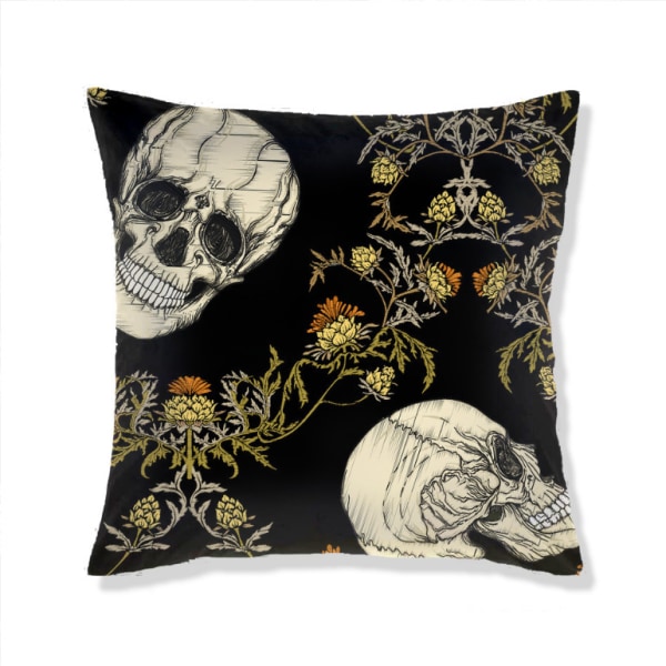 Halloween-tyynyliina, kurpitsakallo-tyynyliina, tyynynpäällinen #5