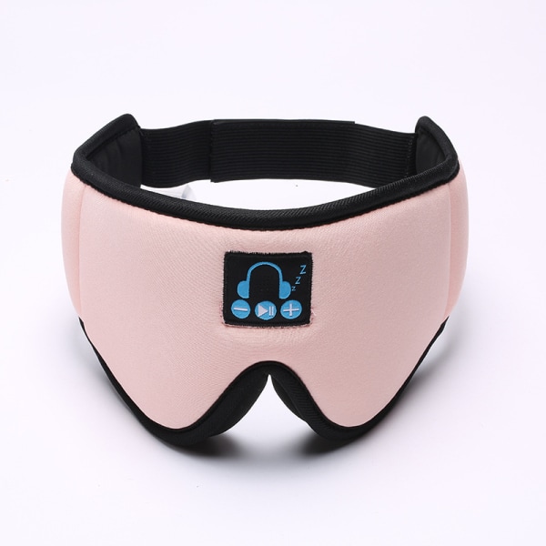 Søvnmaske, 3D-forbedret Bluetooth-søvn, øjenmaske til kvinder (pink)
