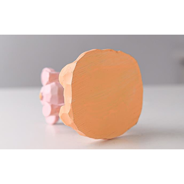Bjørneharpiksbrakett, bjørneornament håndverk skrivebord #3