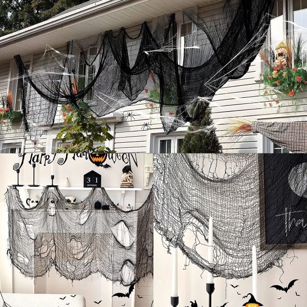 Halloween Gasväv (157,48*29,92\"), Halloween Gobeläng, 76*400cm