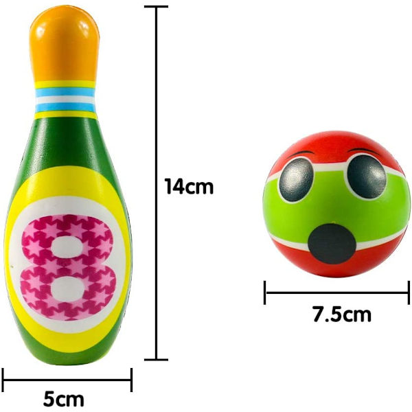 Indendørs bowling til børn fra 3 år