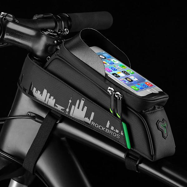 Cykelramväska Cykelväska Vattentät Mobiltelefonväska