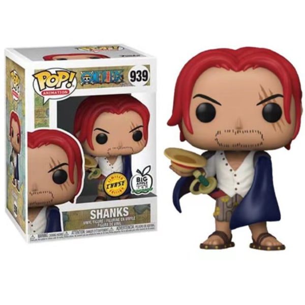 Funko!POP! Nautiske Konger: De Rødhårede Pirater - Halmhat Shanks