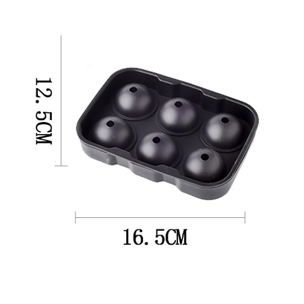 Silikon isbitmaskin, isball, isbitform, rund, 12,5*16,5cm