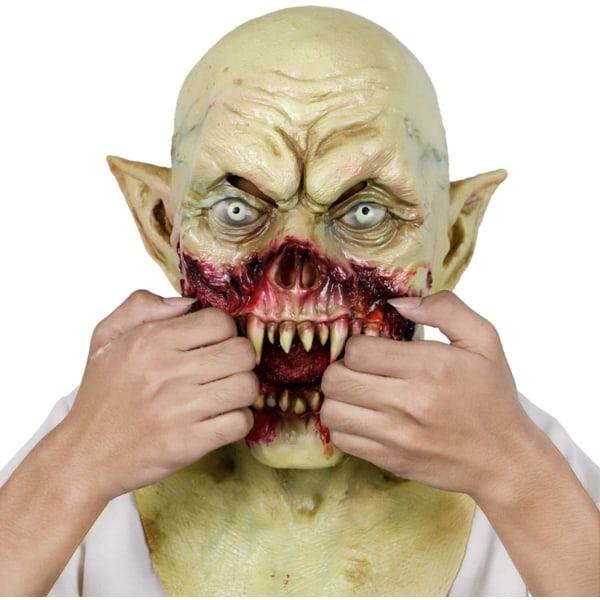 Bstask Vampire Mask Cosmic Luxury Horror Mask Cosplay Mask Halloween Party Skr?ck rekvisita