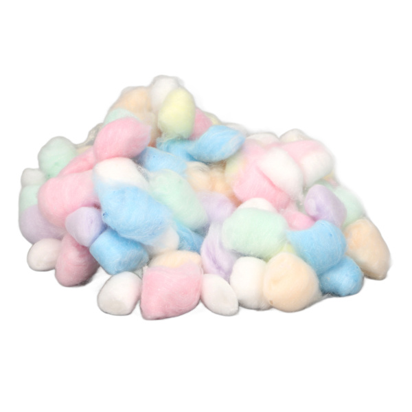 Hamster Bomullsboll Vinter Varm Mjuk Smådjur Sängkläder Bomullsboll för Hamster Syrisk Hamster Chinchilla Rainbow