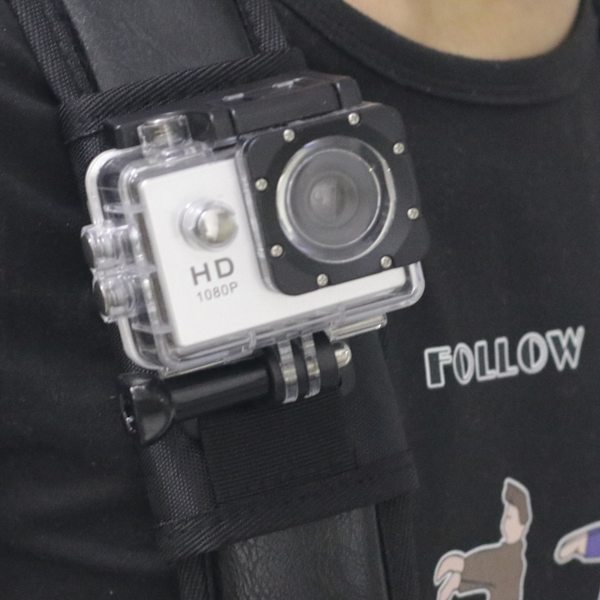 gopro hero9/7 tilbehør 360 graders roterende ryggsekkfeste