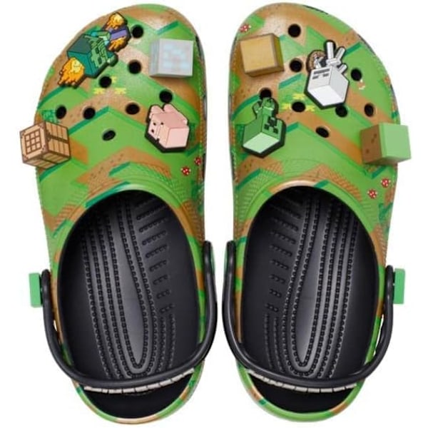Crocs Minecraft unisex -Minecraft Elevated Clog Clog utomhusskor M10/W12=44