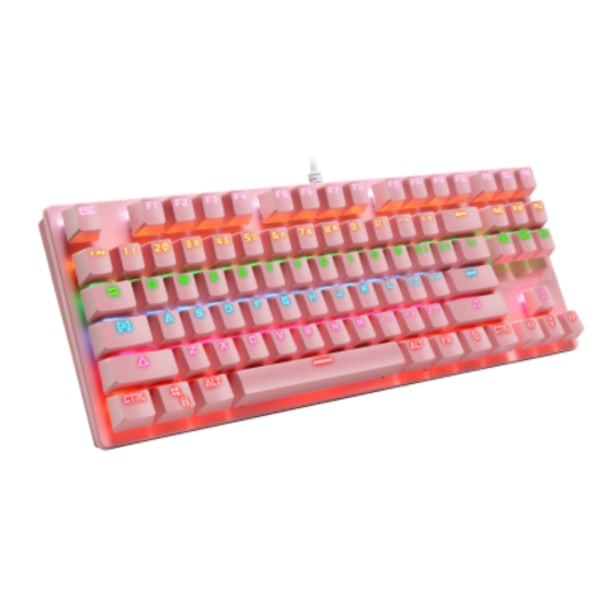 RGB mekanisk spilltastatur, 87 taster