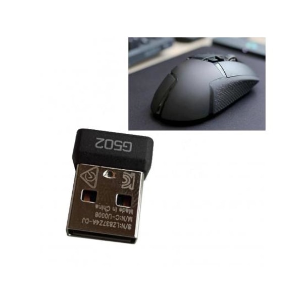 Usb-adapter for Logitech G502 Lightspeed trådløs musmottaker