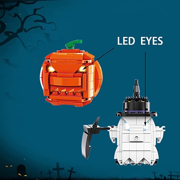 Halloween Big Block Leksaker Halloween Godispåse Lie