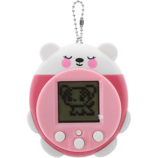 Mini elektroniske kjæledyrleker 2 i en virtuell cyber kjæledyrleke-rosa