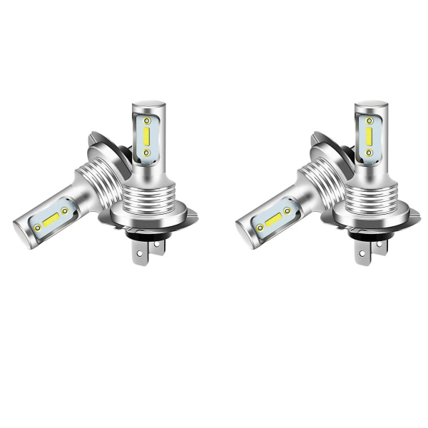 2x H7 Led -ajovalot 6000k Super White 110w 8000lm Ajovalopaketti