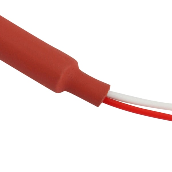 Vattentät PT1000 Temperatursensor -40-200C Sond DIA 6mm Instickslängd 100mm Värmebeständig 2 Trådar 1M Silikonkabel