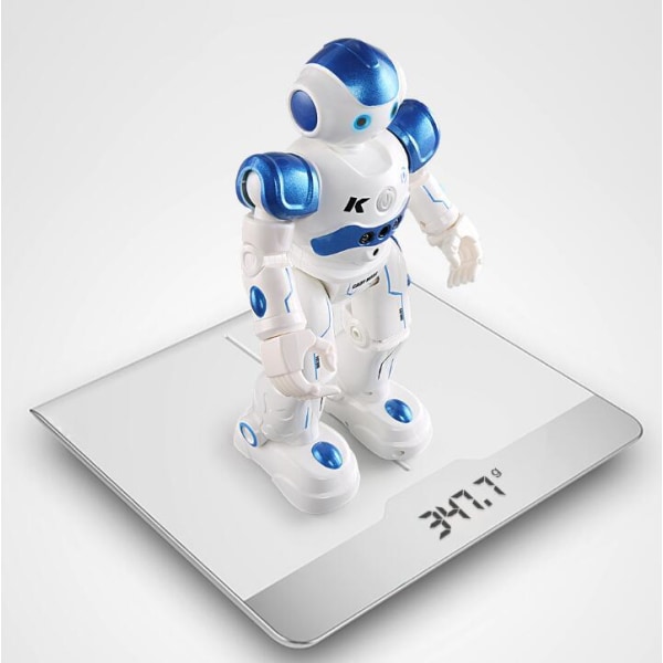 Barnerobot, oppladbar smart robotleke (blå)