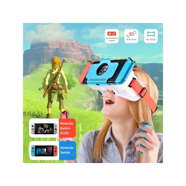 Switch 3d- Virtual Reality-film til spilheadset Justerbar