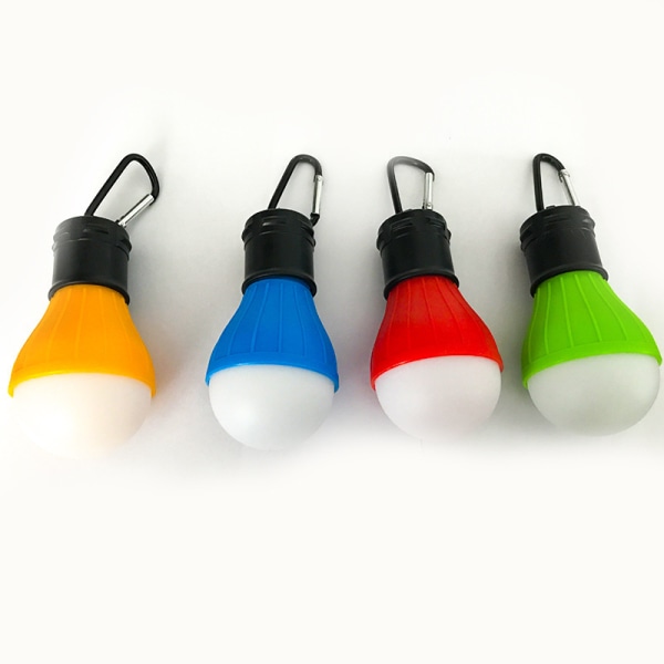 Bärbar LED-tältlampa - Orkan Nödbelysning - Gul