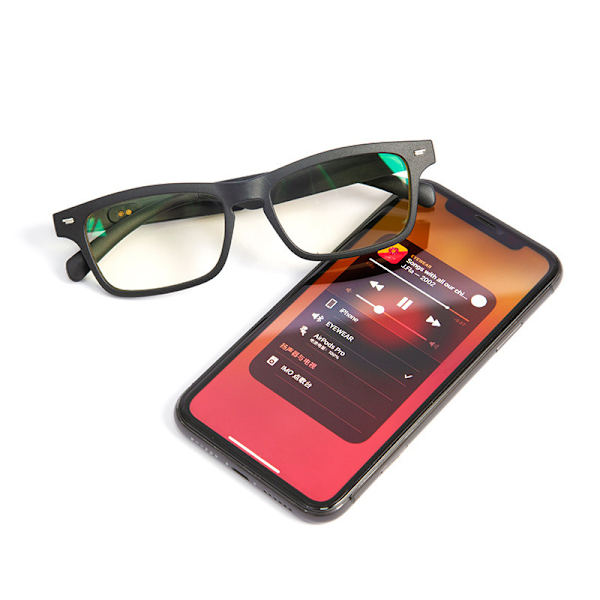 Smarte lydglas?gon Tr?dl?se Smarte Bluetooth
