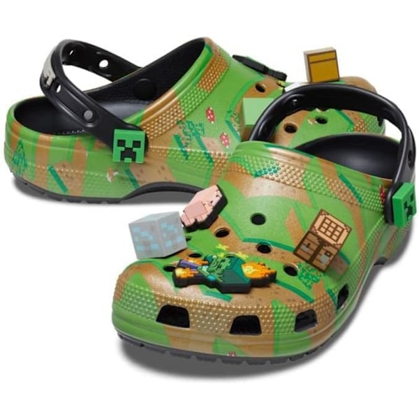 Crocs Minecraft unisex -Minecraft Elevated Clog Clog utomhusskor J2 (Inner length 205mm)