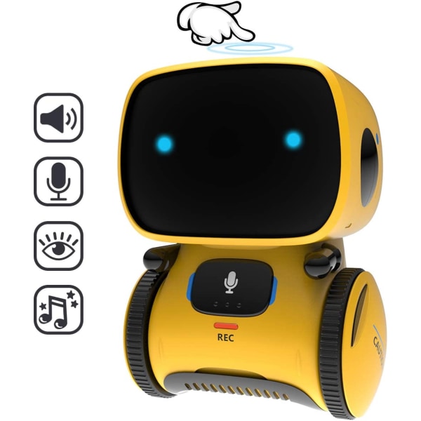 Barnleksak Intelligent Robot Röststyrning & Beröringssensor