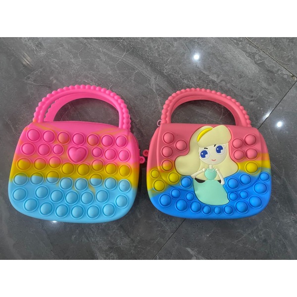 Rainbow Unicorn Bag för flickor