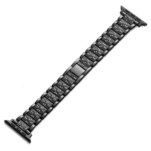Klockarmband, Apple Metal Solid Rostfritt St?l, 38/40/41MM Black