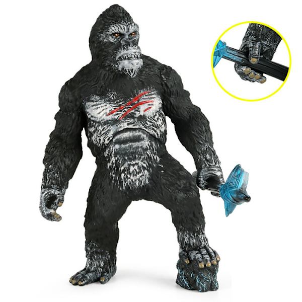 Majestetisk Apekonge Stor King Kong-modell for samlere 16*8*24cm